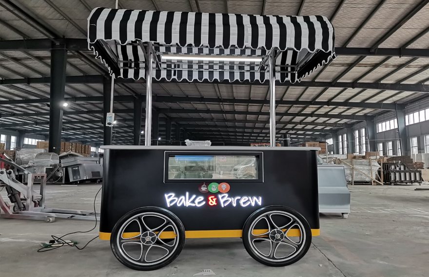 new ice cream vending cart for sale